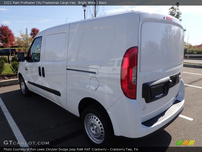 Bright White / Black 2022 Ram ProMaster City Tradesman Cargo Van