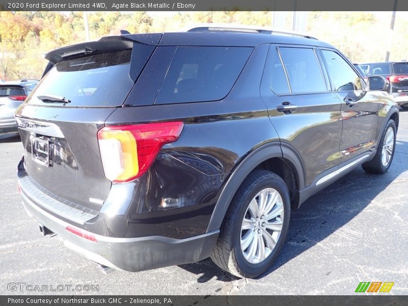 Agate Black Metallic / Ebony 2020 Ford Explorer Limited 4WD