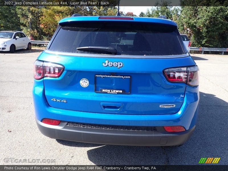 Laser Blue Pearl / Black 2022 Jeep Compass Latitude Lux 4x4