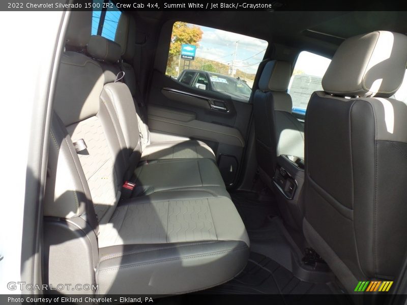 Summit White / Jet Black/­Graystone 2022 Chevrolet Silverado 1500 ZR2 Crew Cab 4x4