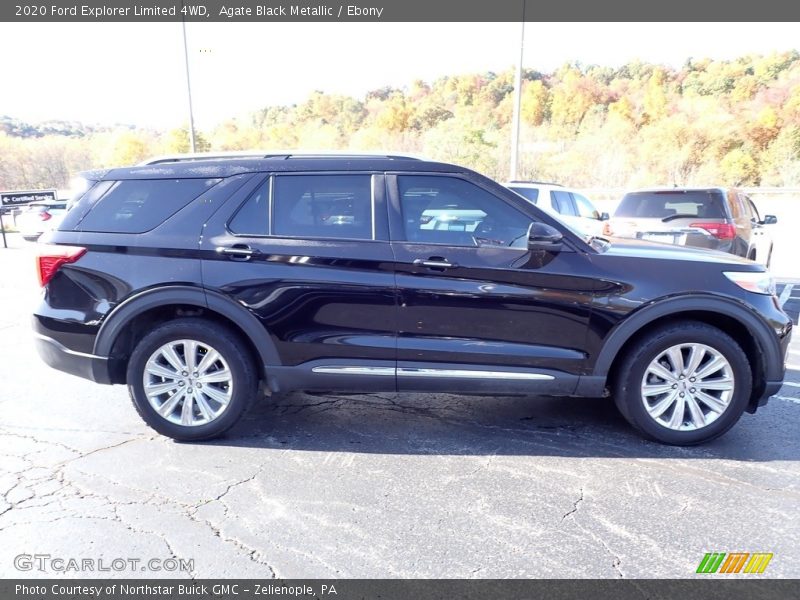 Agate Black Metallic / Ebony 2020 Ford Explorer Limited 4WD