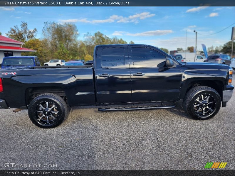 Black / Cocoa/Dune 2014 Chevrolet Silverado 1500 LT Double Cab 4x4