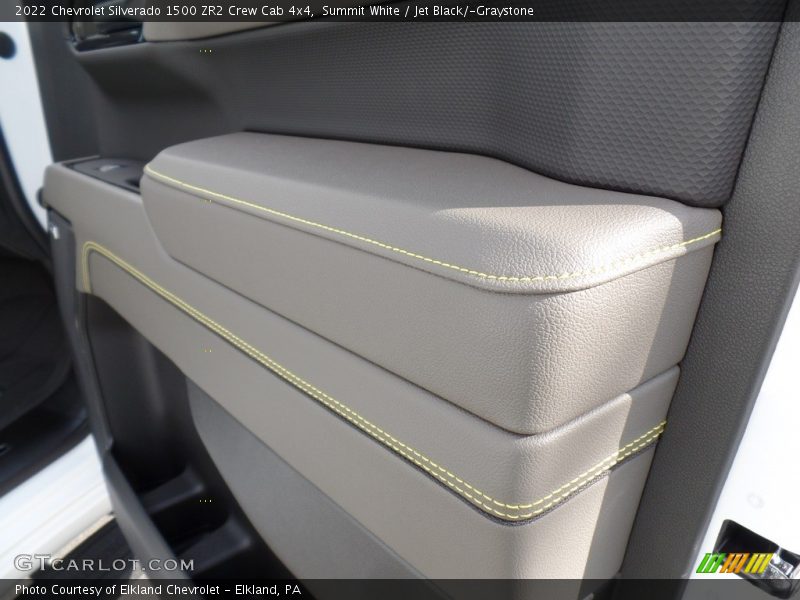 Summit White / Jet Black/­Graystone 2022 Chevrolet Silverado 1500 ZR2 Crew Cab 4x4