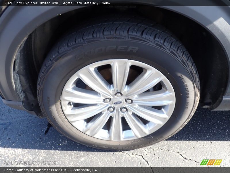 Agate Black Metallic / Ebony 2020 Ford Explorer Limited 4WD