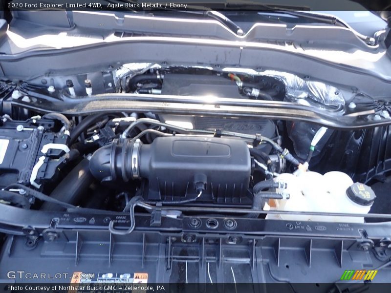 Agate Black Metallic / Ebony 2020 Ford Explorer Limited 4WD