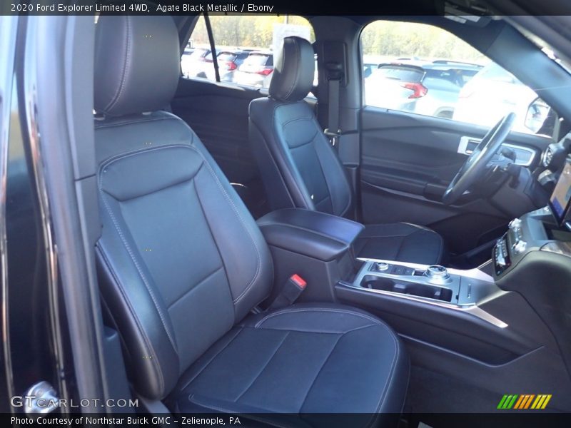Agate Black Metallic / Ebony 2020 Ford Explorer Limited 4WD