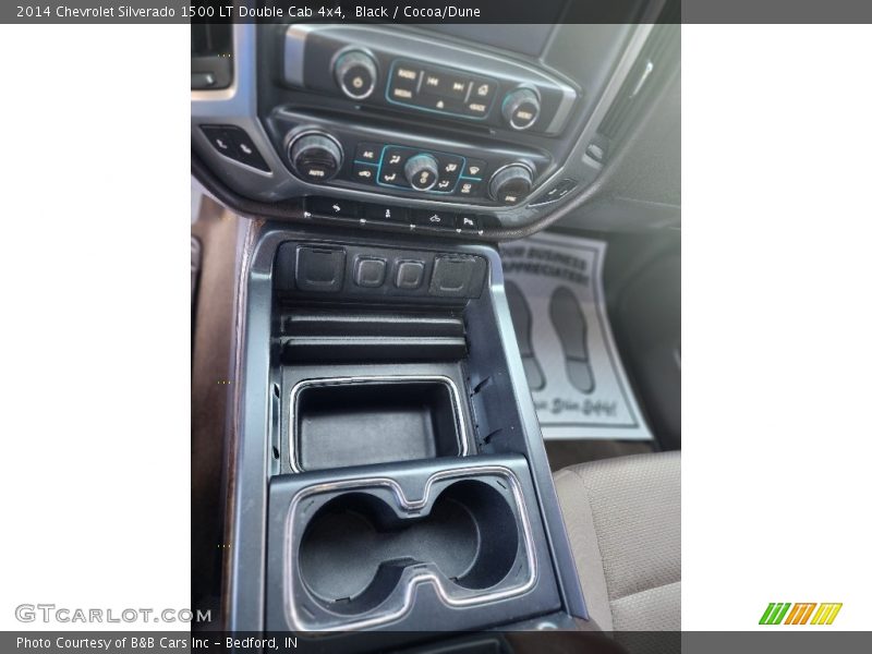 Black / Cocoa/Dune 2014 Chevrolet Silverado 1500 LT Double Cab 4x4