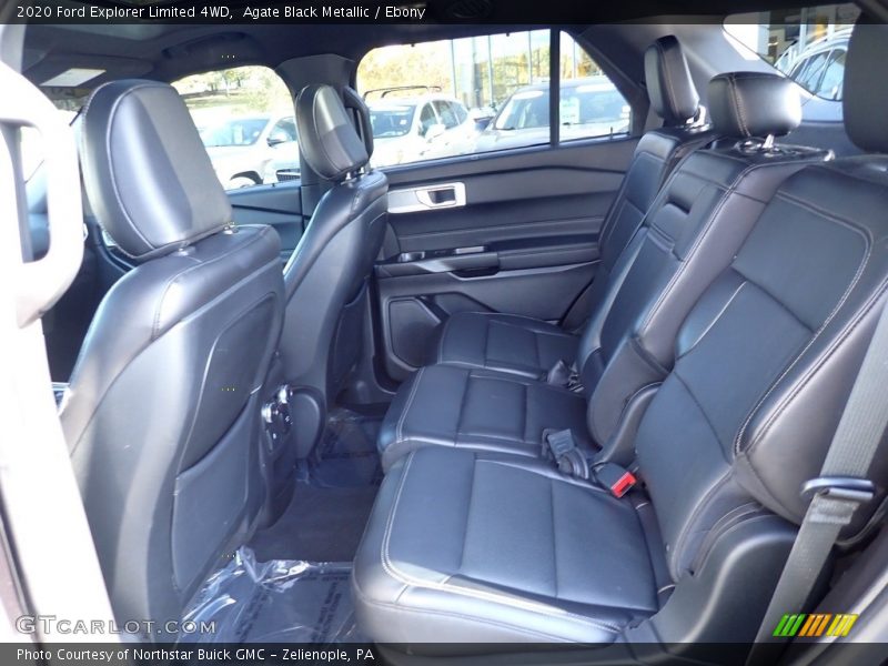 Agate Black Metallic / Ebony 2020 Ford Explorer Limited 4WD