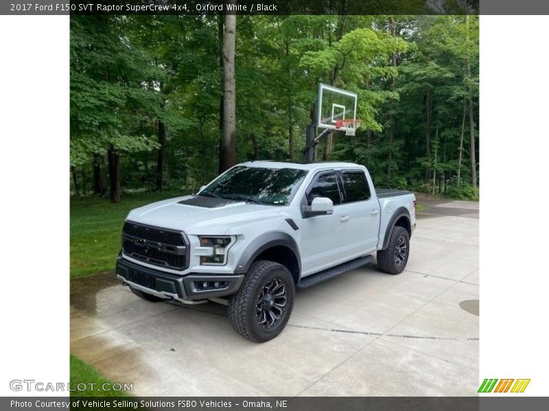 Oxford White / Black 2017 Ford F150 SVT Raptor SuperCrew 4x4