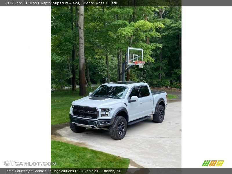 Oxford White / Black 2017 Ford F150 SVT Raptor SuperCrew 4x4