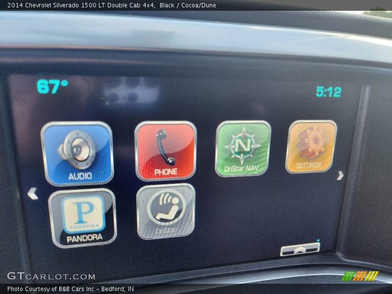 Black / Cocoa/Dune 2014 Chevrolet Silverado 1500 LT Double Cab 4x4