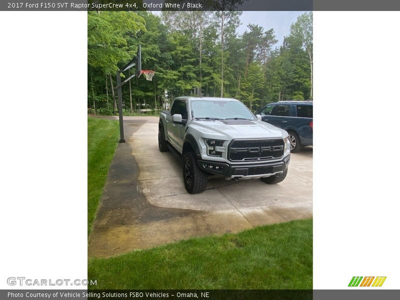 Oxford White / Black 2017 Ford F150 SVT Raptor SuperCrew 4x4