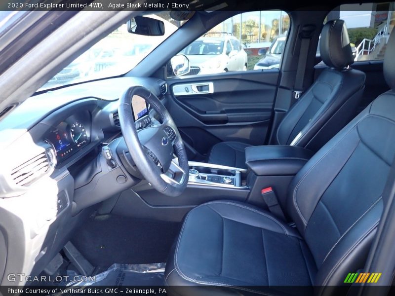 Agate Black Metallic / Ebony 2020 Ford Explorer Limited 4WD
