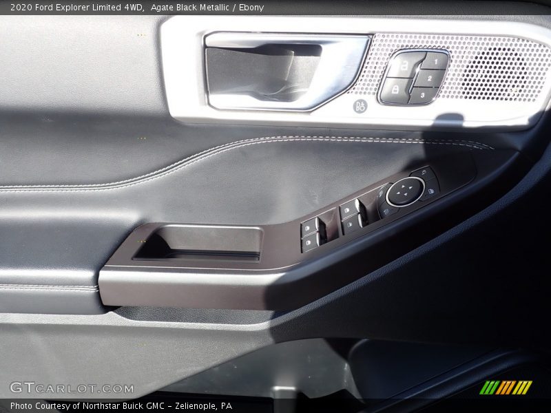 Agate Black Metallic / Ebony 2020 Ford Explorer Limited 4WD