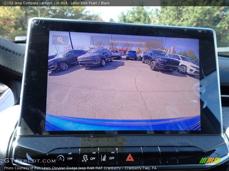 Laser Blue Pearl / Black 2022 Jeep Compass Latitude Lux 4x4