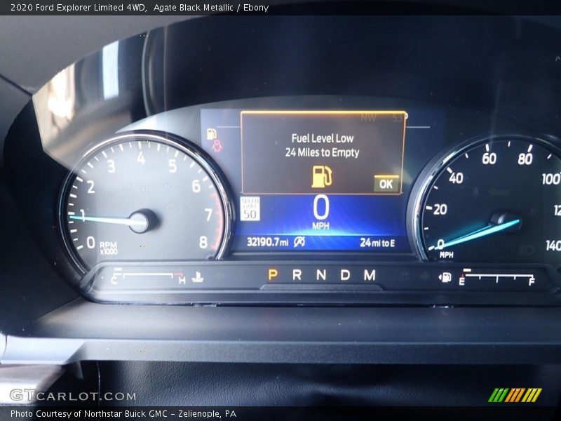Agate Black Metallic / Ebony 2020 Ford Explorer Limited 4WD