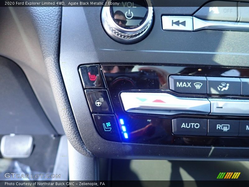 Agate Black Metallic / Ebony 2020 Ford Explorer Limited 4WD