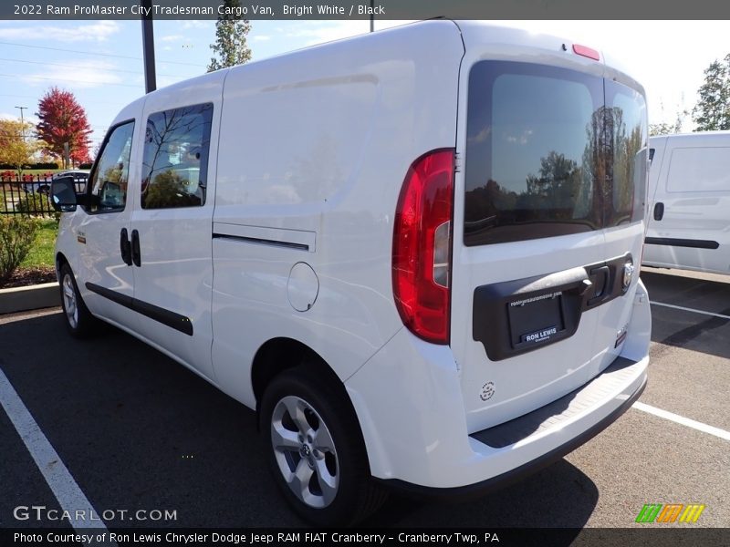Bright White / Black 2022 Ram ProMaster City Tradesman Cargo Van