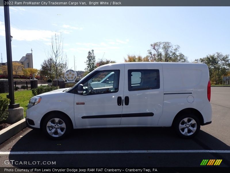 Bright White / Black 2022 Ram ProMaster City Tradesman Cargo Van