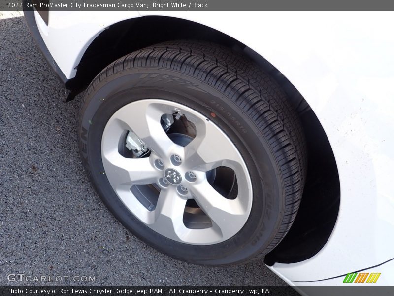 Bright White / Black 2022 Ram ProMaster City Tradesman Cargo Van