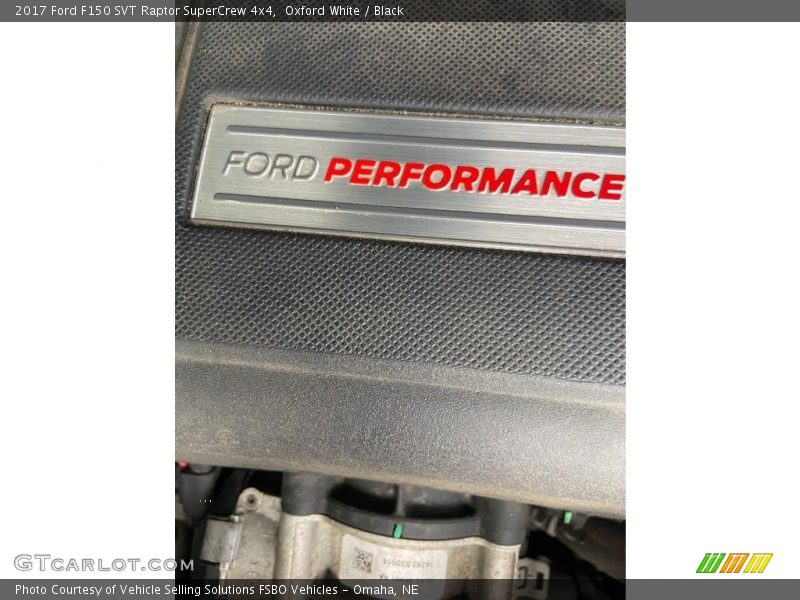 Oxford White / Black 2017 Ford F150 SVT Raptor SuperCrew 4x4