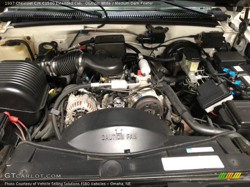  1997 C/K C1500 Extended Cab Engine - 5.7 Liter OHV 16-Valve V8