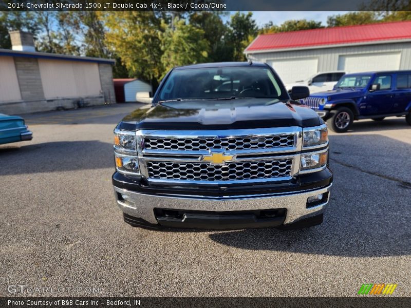 Black / Cocoa/Dune 2014 Chevrolet Silverado 1500 LT Double Cab 4x4