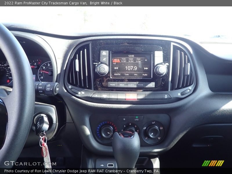 Bright White / Black 2022 Ram ProMaster City Tradesman Cargo Van