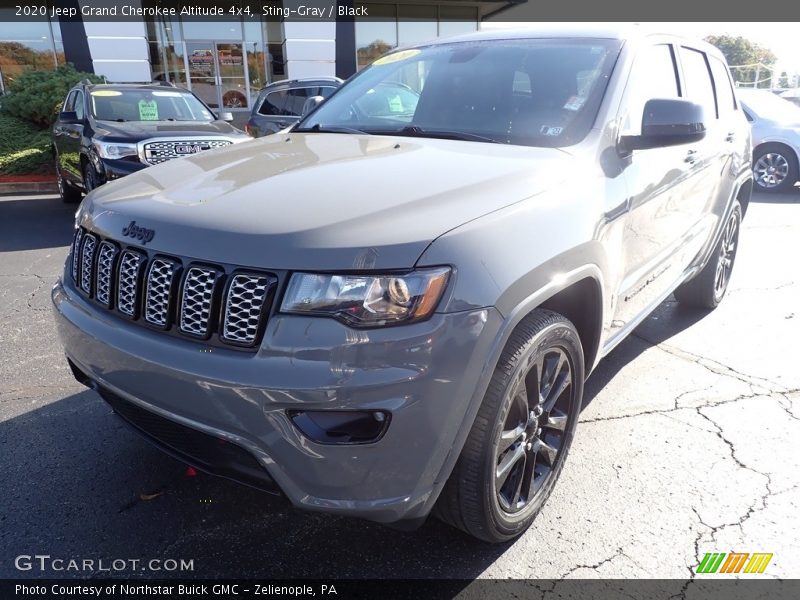 Sting-Gray / Black 2020 Jeep Grand Cherokee Altitude 4x4