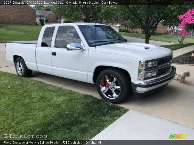  1997 C/K C1500 Extended Cab Olympic White