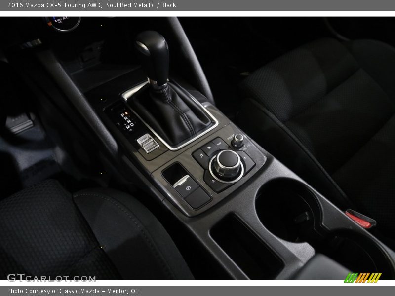 Soul Red Metallic / Black 2016 Mazda CX-5 Touring AWD