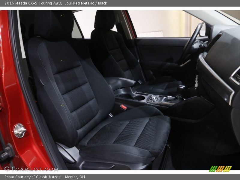 Soul Red Metallic / Black 2016 Mazda CX-5 Touring AWD