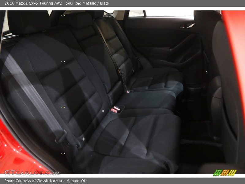 Soul Red Metallic / Black 2016 Mazda CX-5 Touring AWD