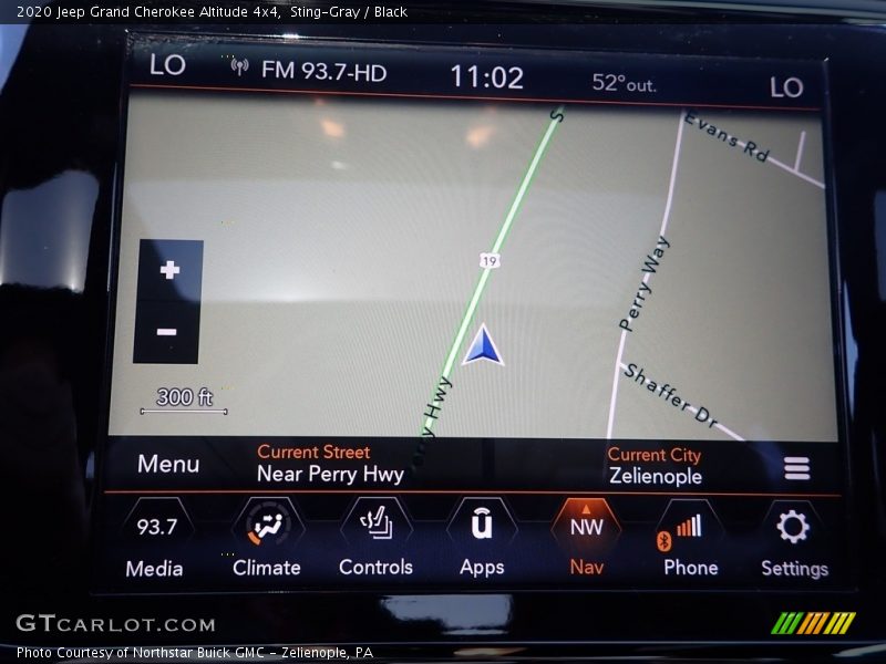 Sting-Gray / Black 2020 Jeep Grand Cherokee Altitude 4x4