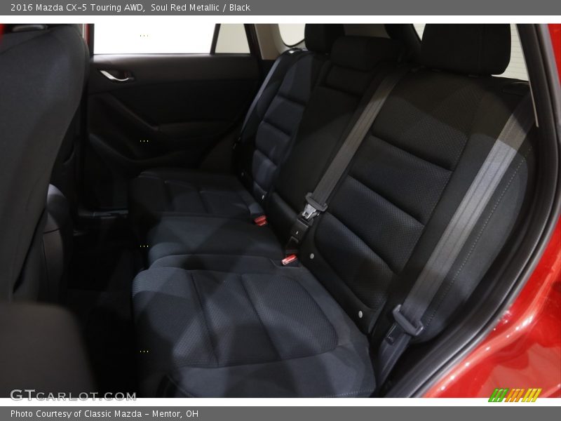 Soul Red Metallic / Black 2016 Mazda CX-5 Touring AWD