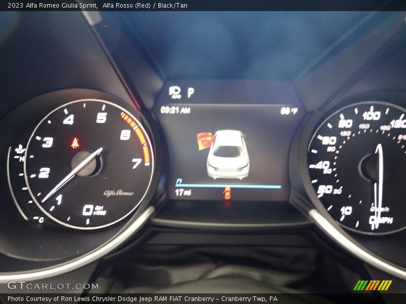 Alfa Rosso (Red) / Black/Tan 2023 Alfa Romeo Giulia Sprint