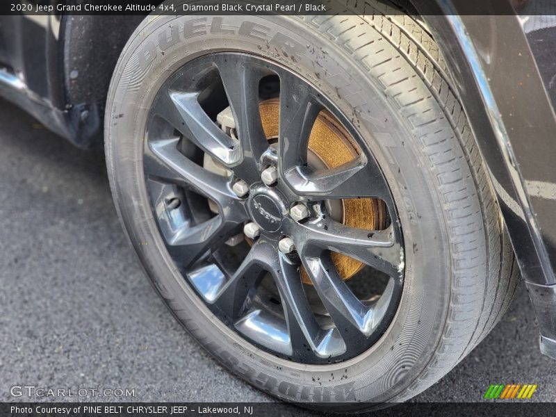 Diamond Black Crystal Pearl / Black 2020 Jeep Grand Cherokee Altitude 4x4