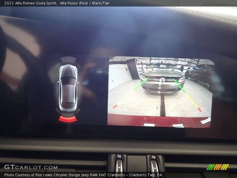 Alfa Rosso (Red) / Black/Tan 2023 Alfa Romeo Giulia Sprint