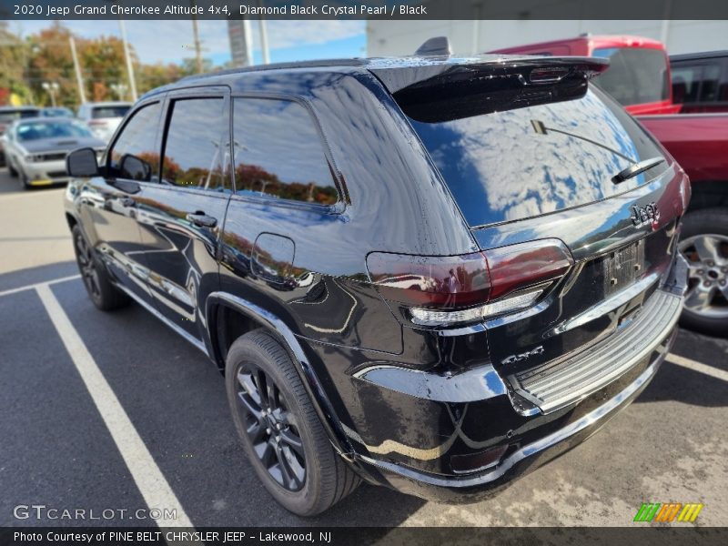 Diamond Black Crystal Pearl / Black 2020 Jeep Grand Cherokee Altitude 4x4