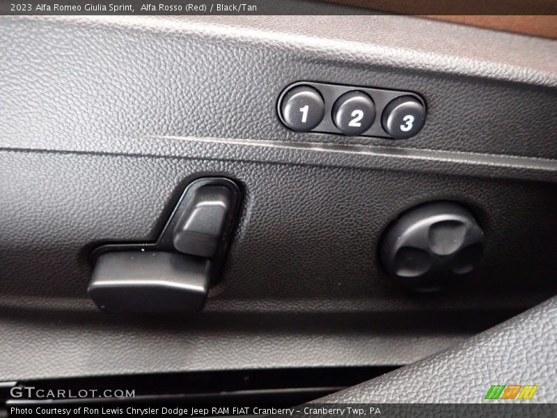 Alfa Rosso (Red) / Black/Tan 2023 Alfa Romeo Giulia Sprint