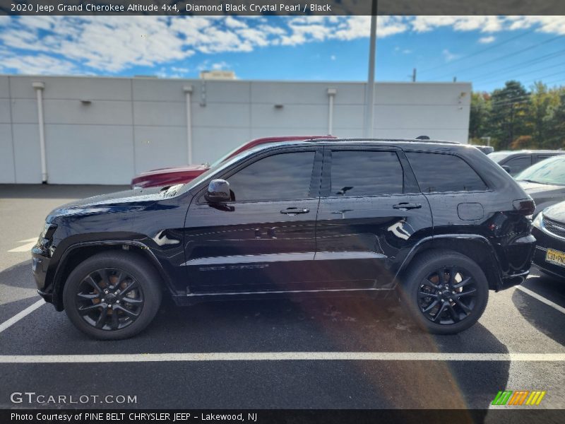 Diamond Black Crystal Pearl / Black 2020 Jeep Grand Cherokee Altitude 4x4