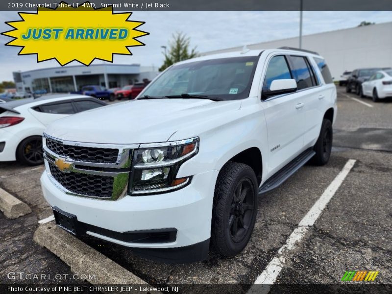 Summit White / Jet Black 2019 Chevrolet Tahoe LT 4WD