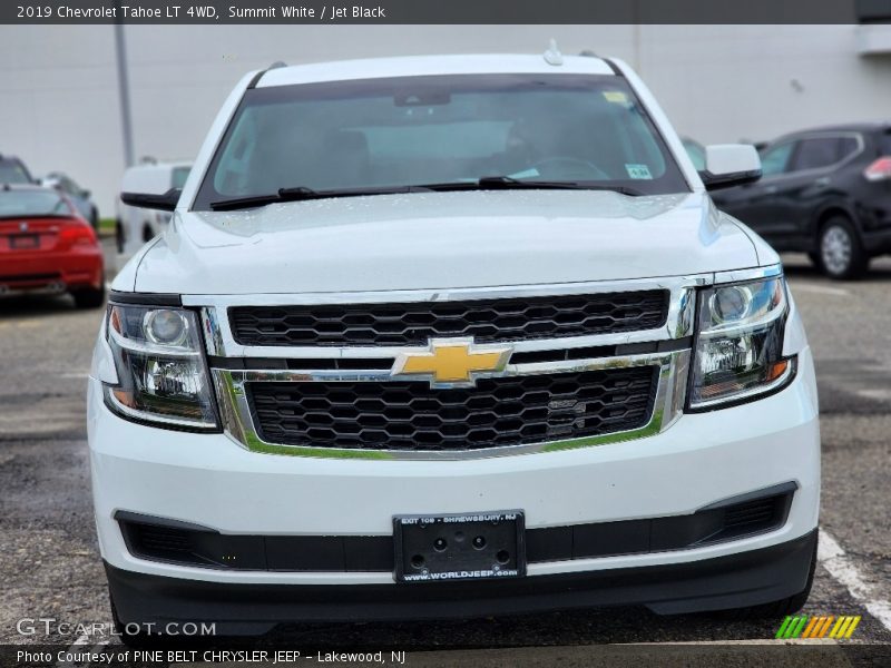 Summit White / Jet Black 2019 Chevrolet Tahoe LT 4WD