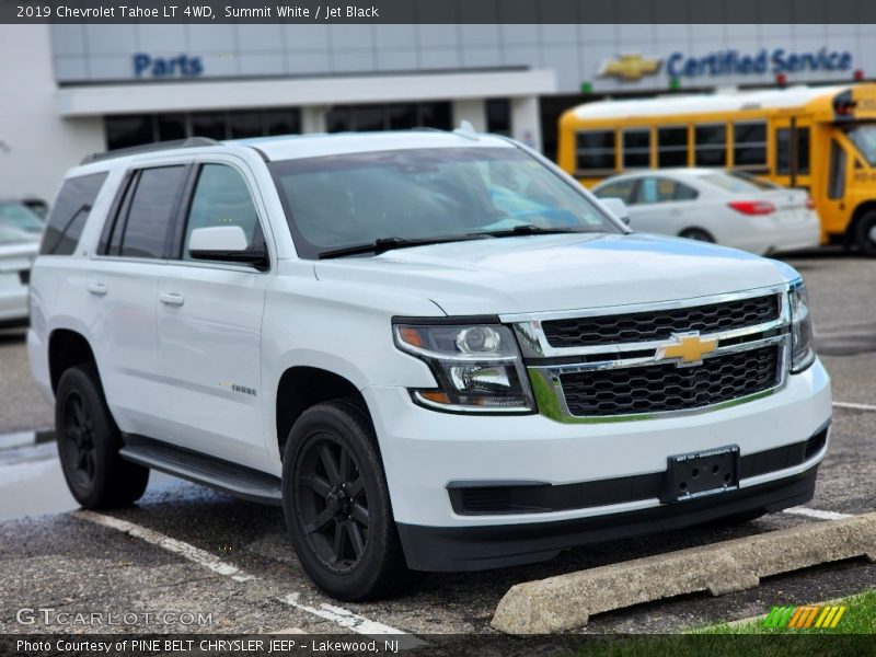 Summit White / Jet Black 2019 Chevrolet Tahoe LT 4WD