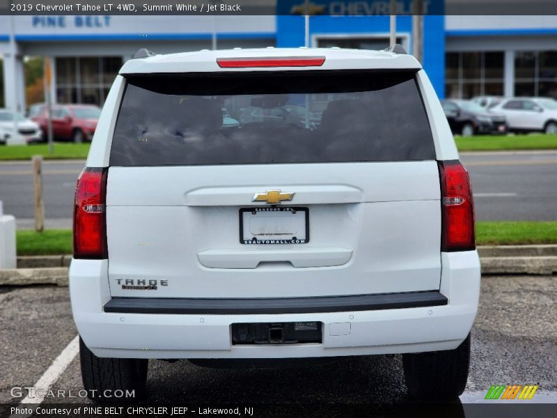 Summit White / Jet Black 2019 Chevrolet Tahoe LT 4WD