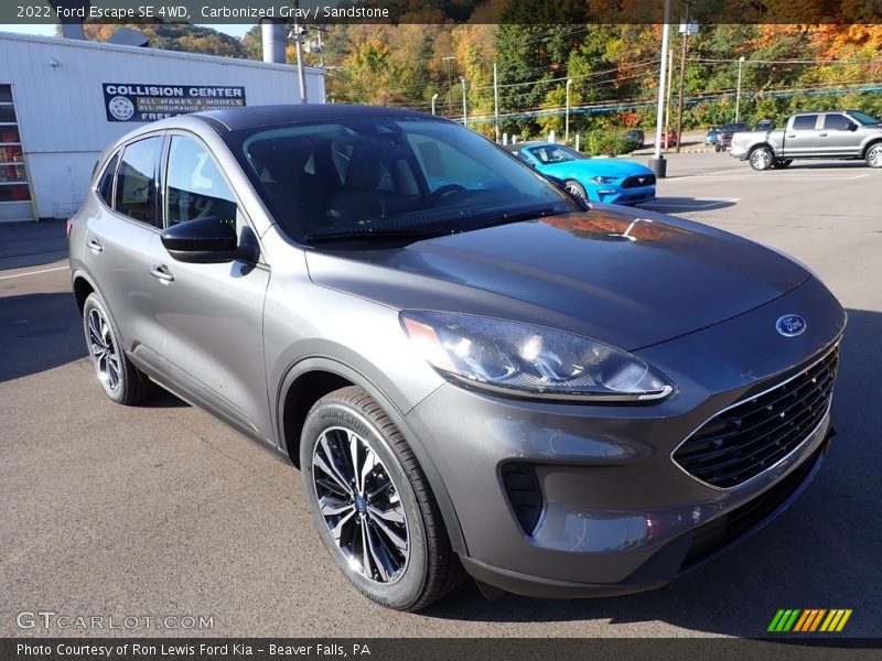 Carbonized Gray / Sandstone 2022 Ford Escape SE 4WD