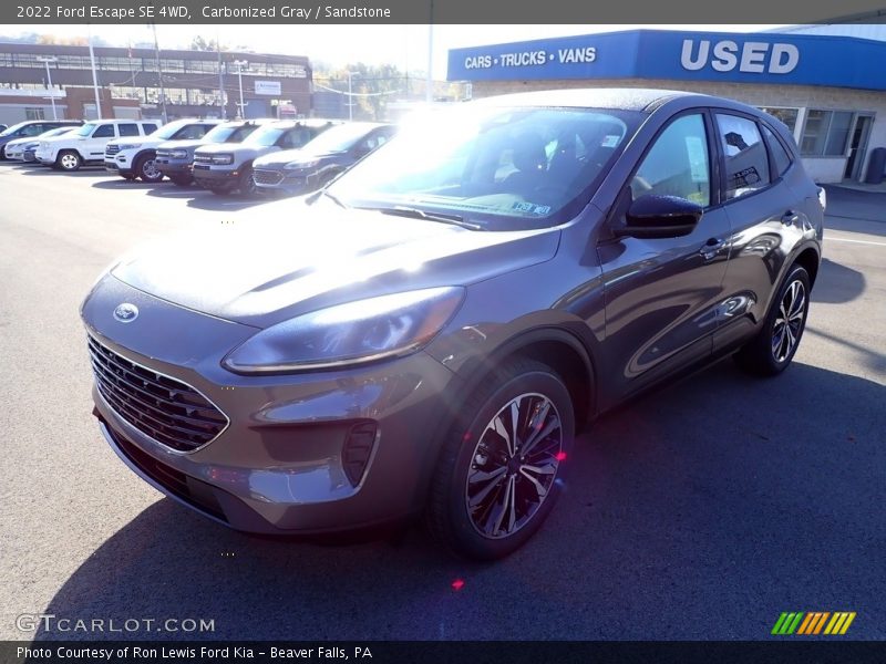 Carbonized Gray / Sandstone 2022 Ford Escape SE 4WD