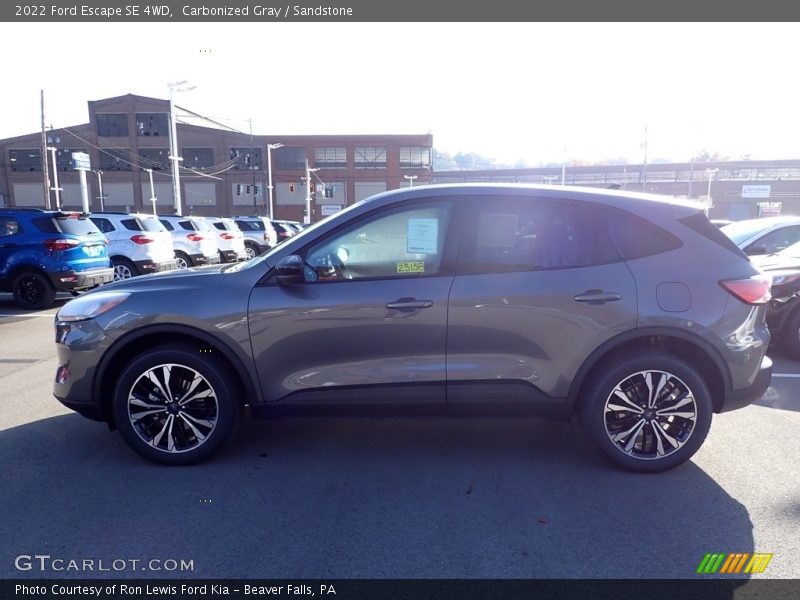 Carbonized Gray / Sandstone 2022 Ford Escape SE 4WD