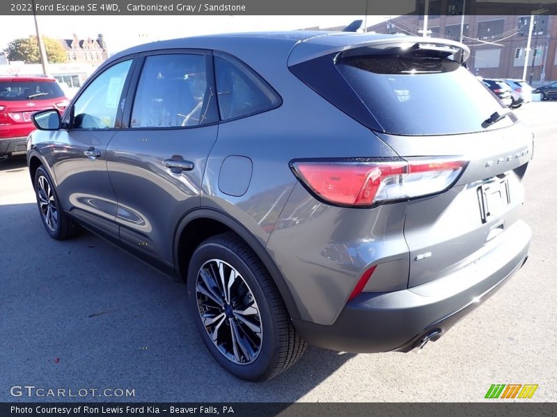 Carbonized Gray / Sandstone 2022 Ford Escape SE 4WD