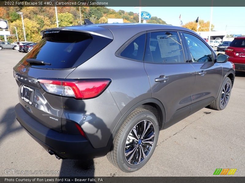 Carbonized Gray / Sandstone 2022 Ford Escape SE 4WD